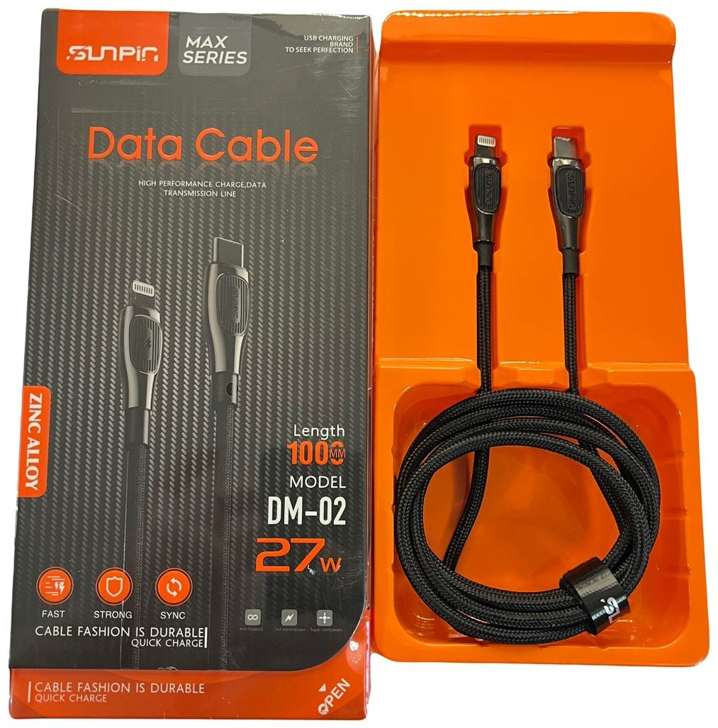 SUNPIN 1M Lightning-USBC CABLE
