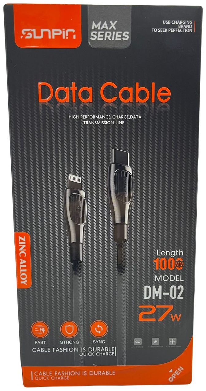 SUNPIN 1M Lightning-USBC CABLE